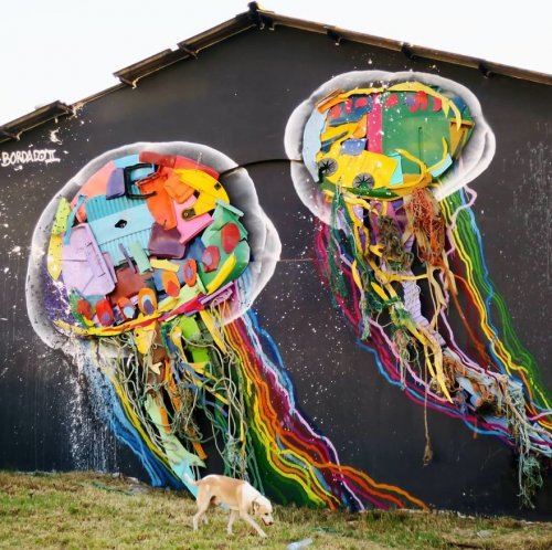Художник превращает мусор в животных, чтобы напомнить нам о загрязнении планеты (29 фото)
